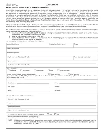 Texas Form 50 160 Preview