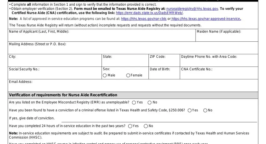 example of fields in 5506 nar form