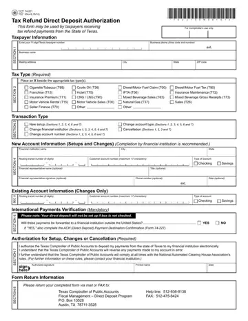 Texas Form 74 221 Preview