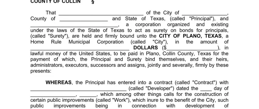filling out city of katy texas bond forms part 1