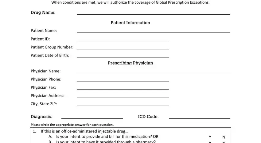 amerigroup medication prior authorization form fields to complete