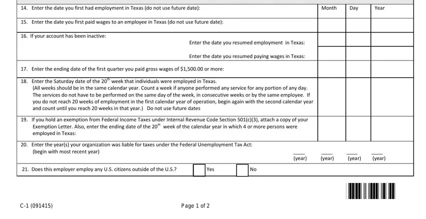 Texas Workforce Commission Report PDF Form - FormsPal