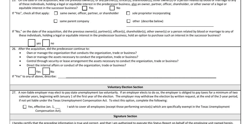 Entering details in texas workforce registration part 4