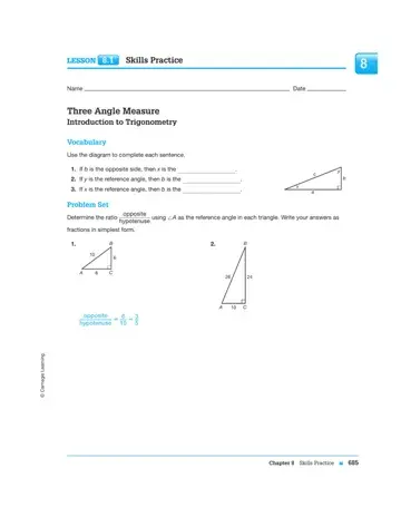 Three Angle Measure Introduction Form Preview