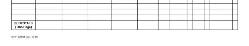 Filling in 56 return form step 2