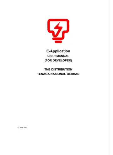 Tnb E Application Form Preview