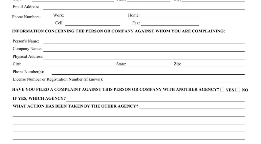 stage 4 to completing texas trec complaint