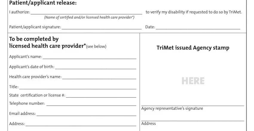 Filling out trimet honored citizen application fillable stage 3