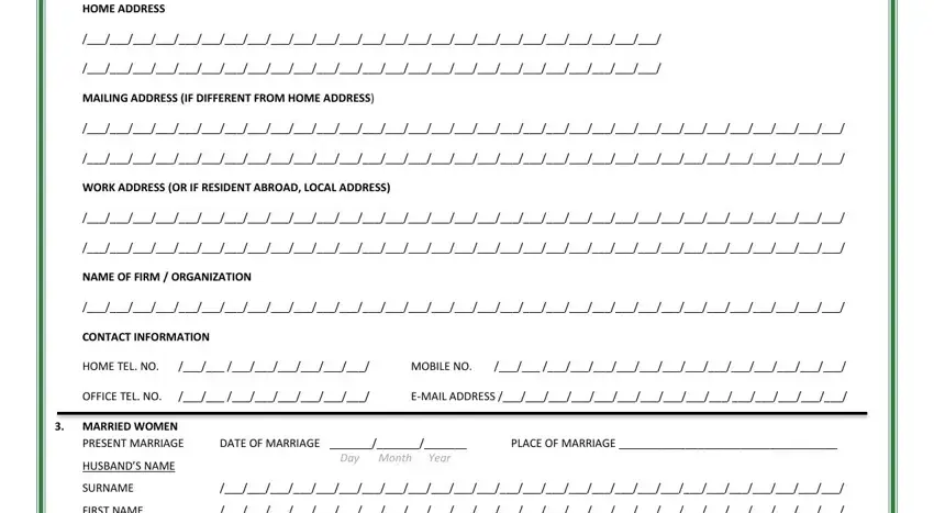 Trinidad Tobago Passport Form ≡ Fill Out Printable Pdf Forms Online 6948