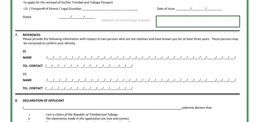 part 5 to entering details in passport office trinidad