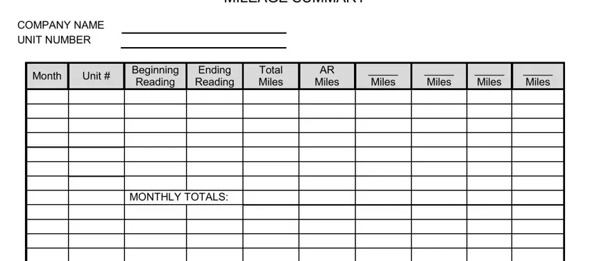 step 4 to entering details in trip sheet format kerala