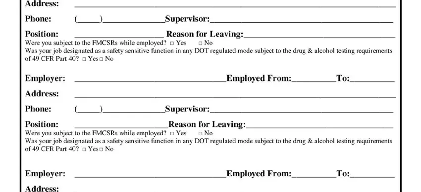 Truck Driver Job Form ≡ Fill Out Printable Pdf Forms Online 5574