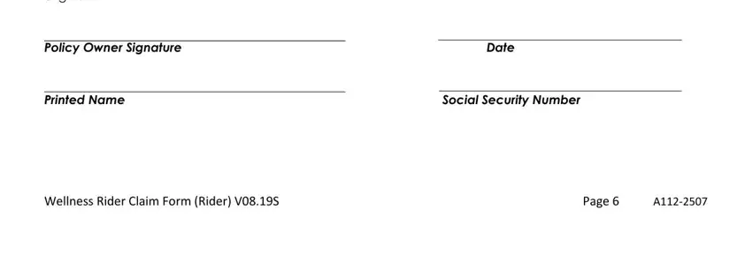 part 4 to entering details in trustmark voluntary benefit solutions wellness claim form