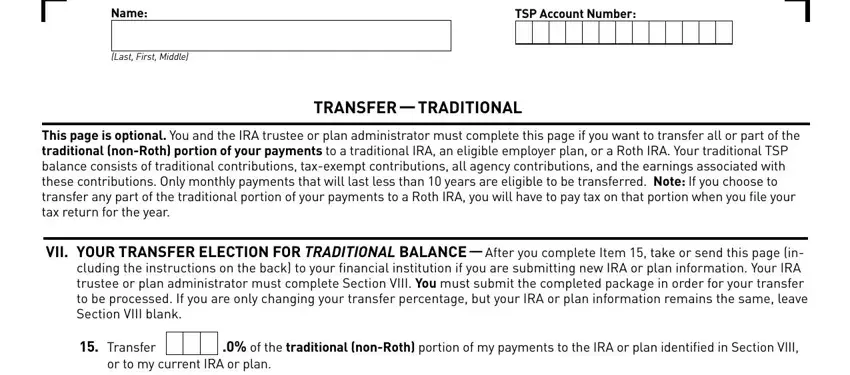 stage 5 to finishing tsp form 78