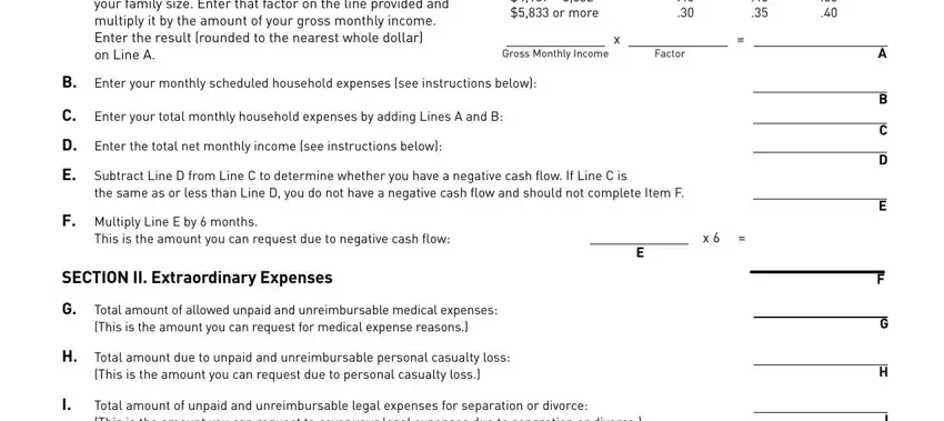 part 3 to entering details in tsp financial