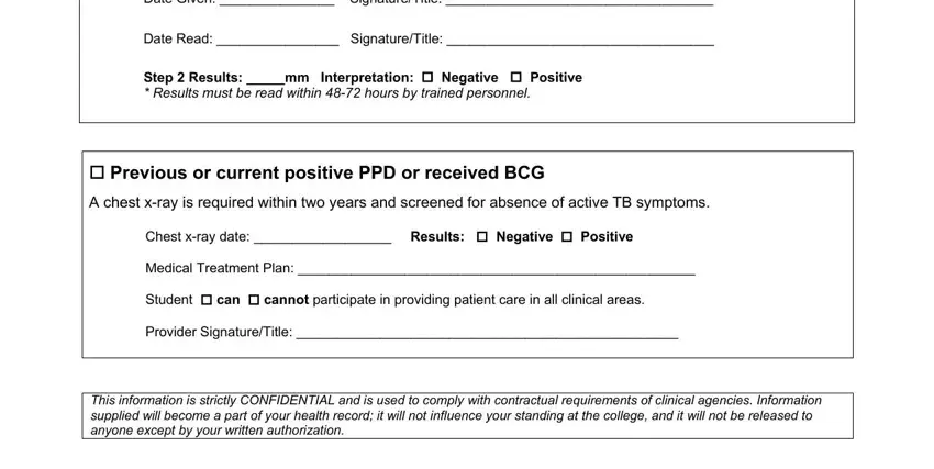 Two Step Tb Test Form Template Fill Out Printable PDF Forms Online