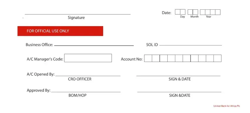 uba statement of account pdf United Bank for Africa Plc blanks to fill