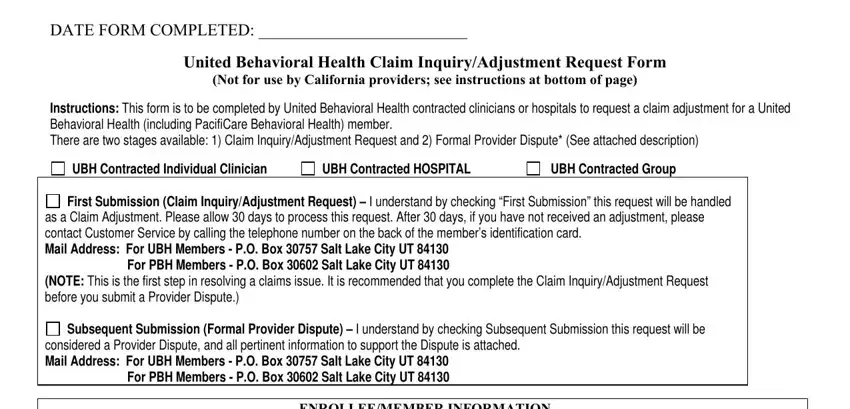 part 1 to filling in provider express