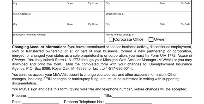 Completing medical statement unemployment michigan step 2