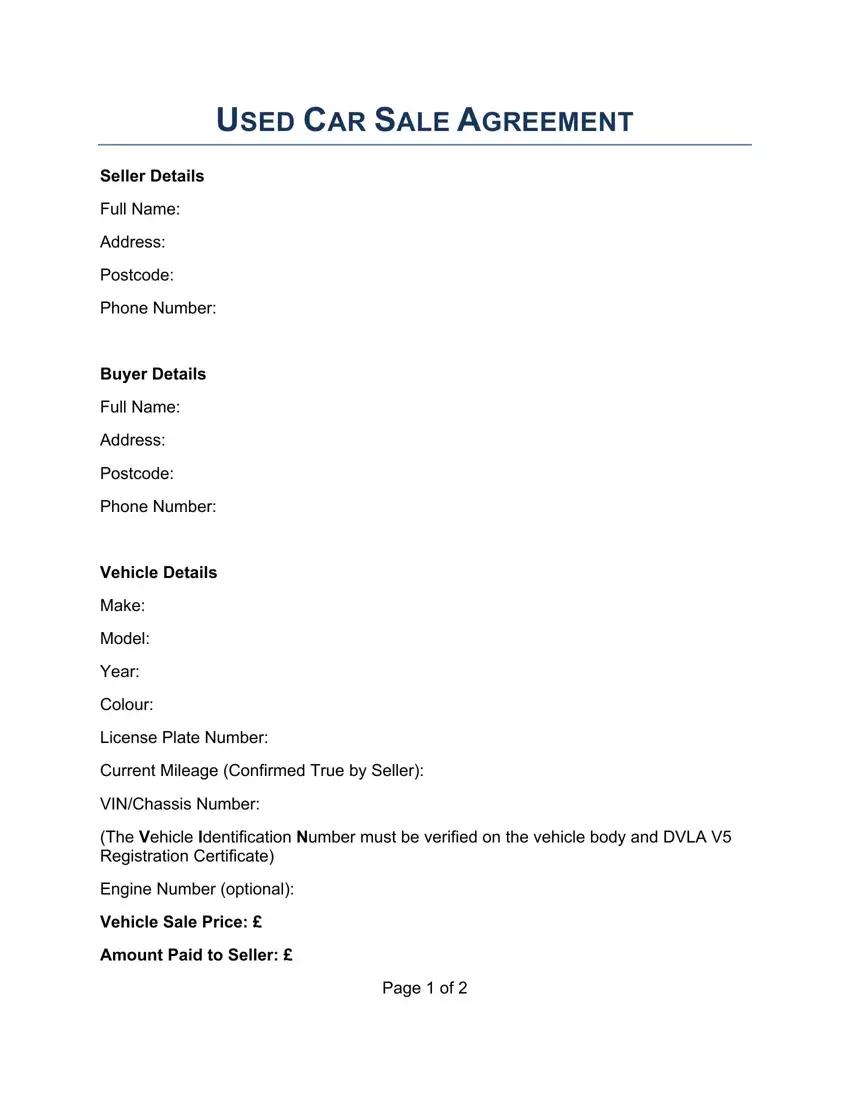 uk sale agreement fill out printable pdf forms online