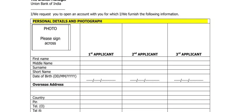 portion of gaps in union bank saving account opening form pdf