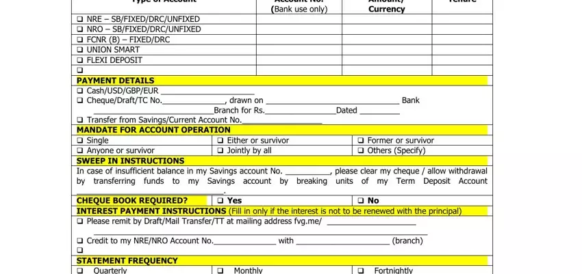 Filling out union bank saving account opening form pdf part 3