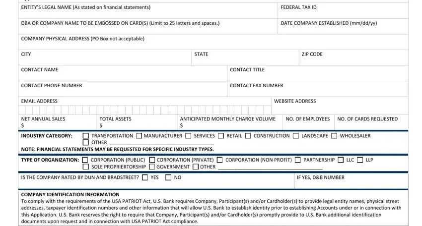 writing us bank fleet card part 1