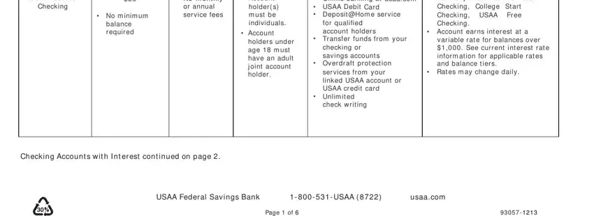 example of blanks in usaa mailing address for check deposits