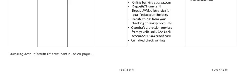 Completing usaa mailing address for check deposits stage 2