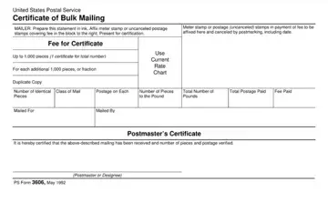 Usps 3606 Form Preview