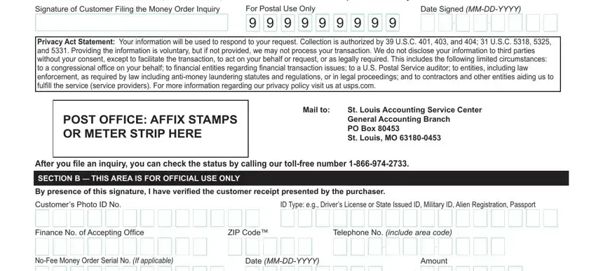 Ps Form 6401 ≡ Fill Out Printable Pdf Forms Online 3807