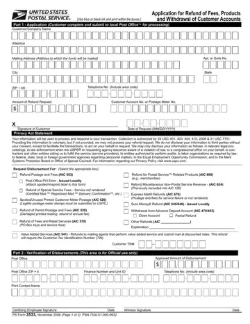 Usps Form 3533 Preview