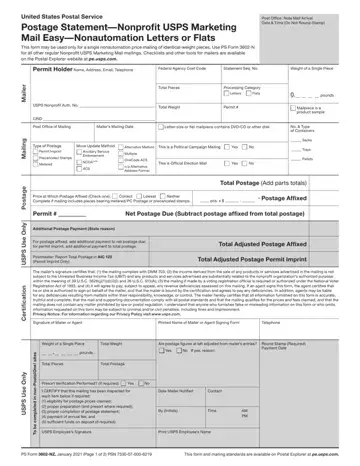 PS Form 3602-NZ Preview
