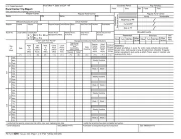 Usps Form 4240 Preview