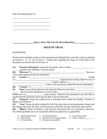 Utah Form 3045 Preview