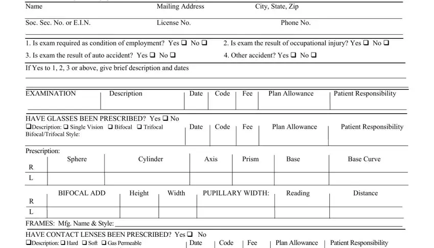 Filling out central united life claim form part 3