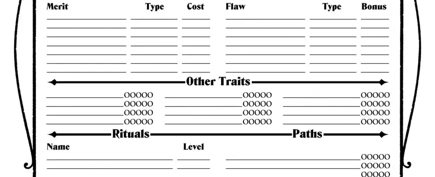 Filling in vampire the masquerade character sheet pdf stage 4