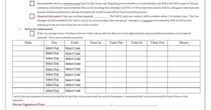 stage 2 to finishing vendor attendance report