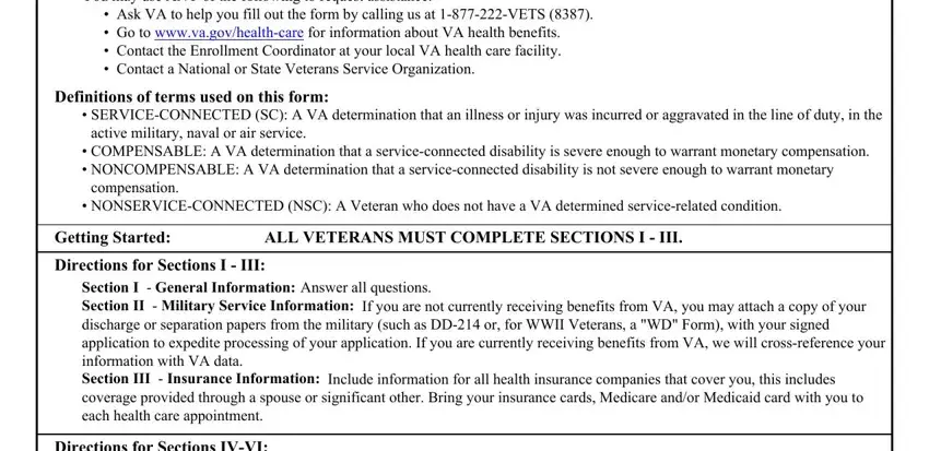 part 1 to writing Va Form 10 10Ez