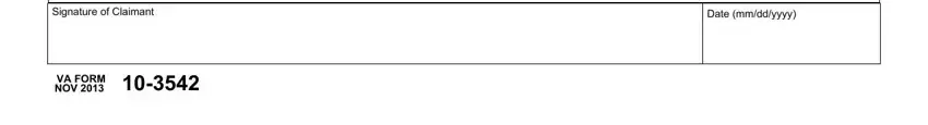 Va Form 10 3542 ≡ Fill Out Printable Pdf Forms Online 3382