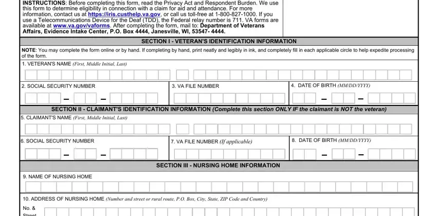 writing 21 form va part 1