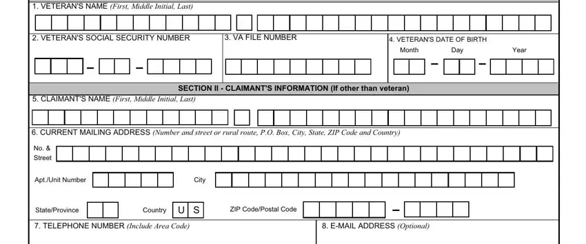 va notice of disagreement spaces to consider