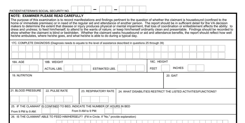 part 4 to entering details in Va Form 21 2680