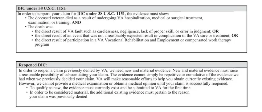 Entering details in form 21 534ez part 3