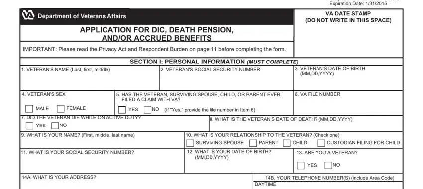 Va Form 21 534Ez ≡ Fill Out Printable PDF Forms Online