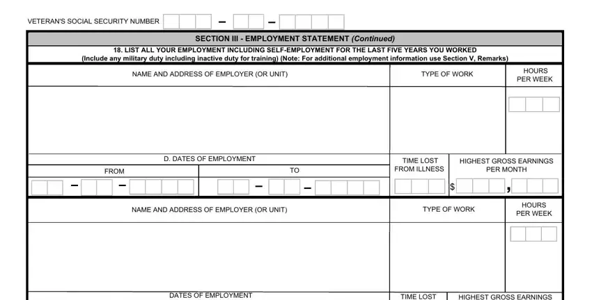 Va Form 21 8940 ≡ Fill Out Printable PDF Forms Online