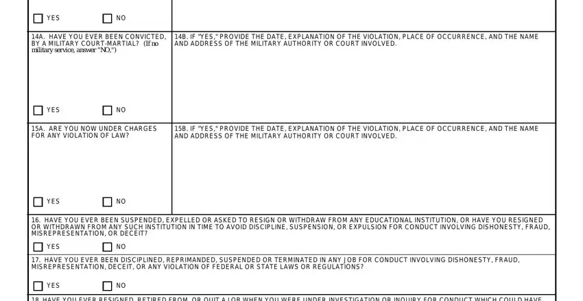 Finishing Va Form 21A step 4