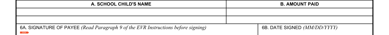 Form 21P-0519C-1 example filled out, 5. Child's educational expenses
