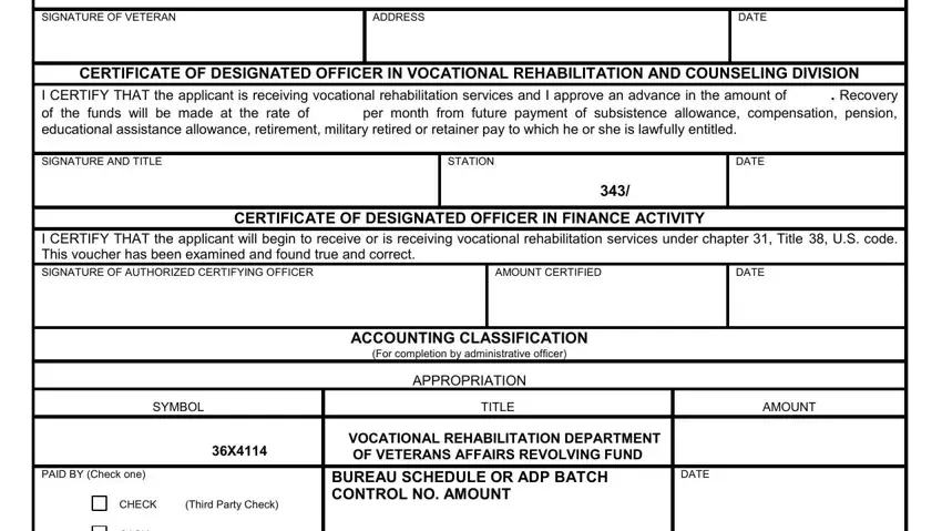 Finishing 1910 application voucher form part 2