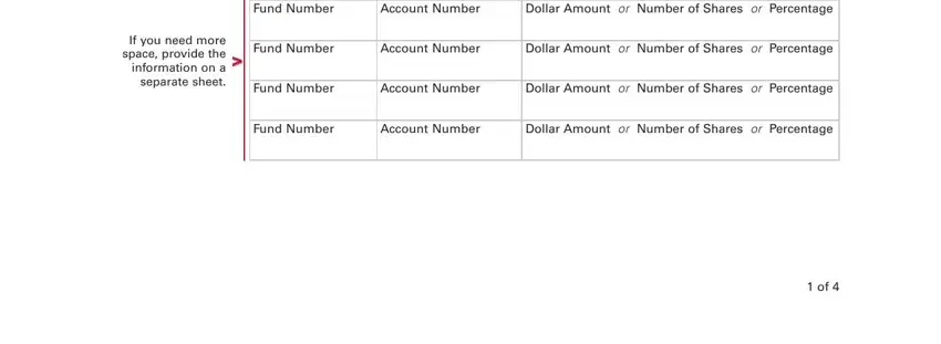 If you need more space provide the, Fund Number, Account Number, Dollar Amount or Number of Shares, Fund Number, Account Number, Dollar Amount or Number of Shares, Fund Number, Account Number, Dollar Amount or Number of Shares, Fund Number, Account Number, and Dollar Amount or Number of Shares in vanguard forms pdf